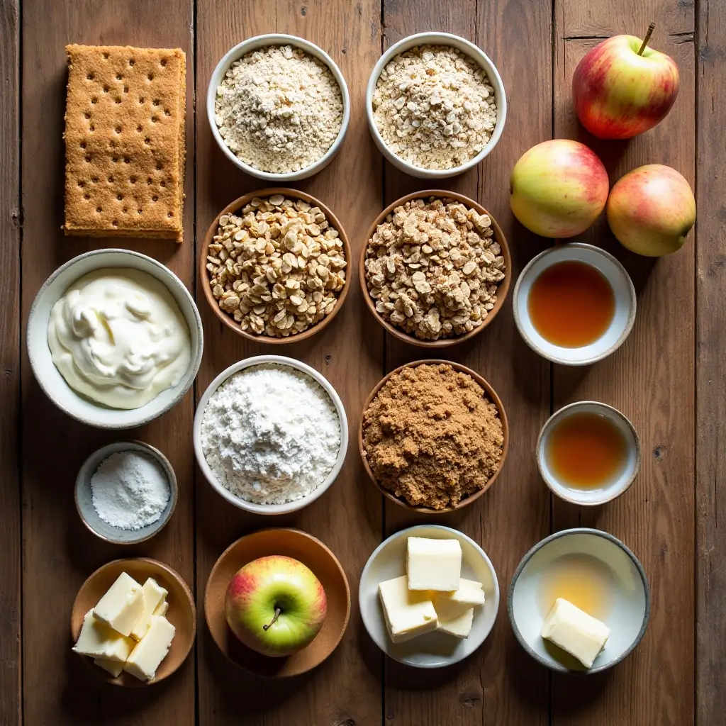 Apple Cheesecake Bars