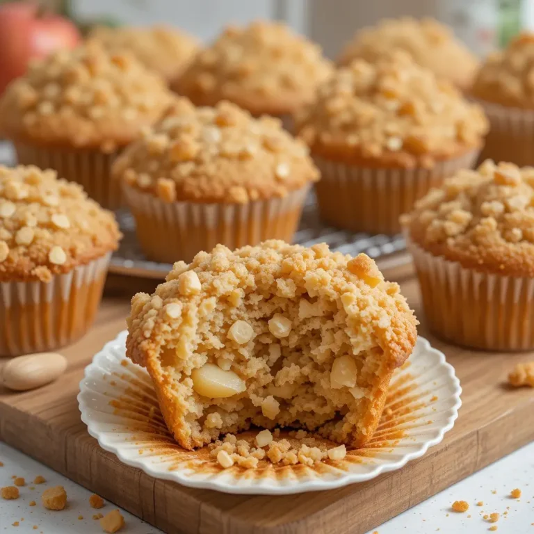 Apple Crumble Muffins