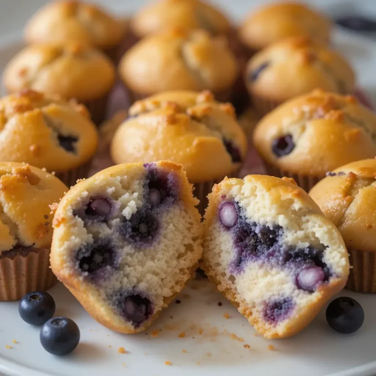 Blueberry Cheesecake Muffins