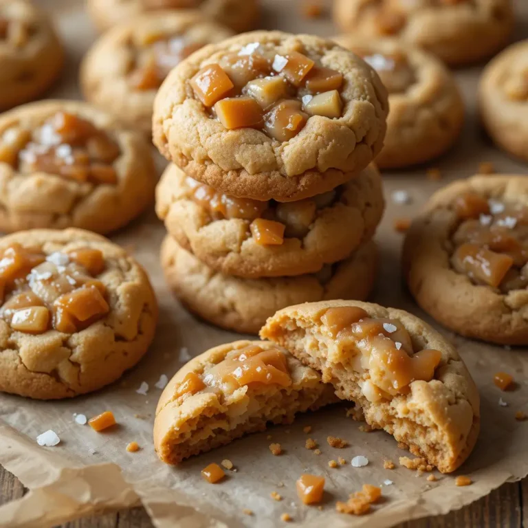 Caramel Apple Cookies