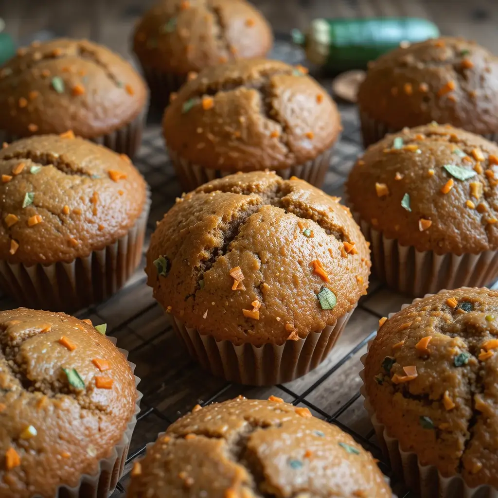 Carrot Zucchini Muffins