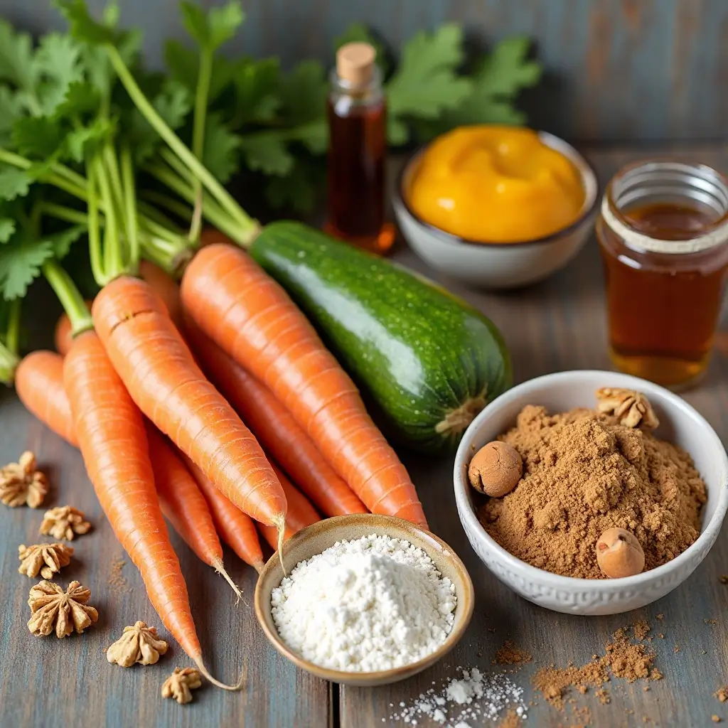 Carrot Zucchini Muffins
