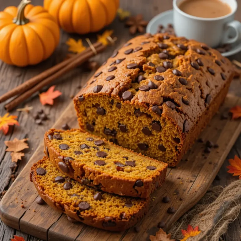 Chocolate Chip Pumpkin Bread