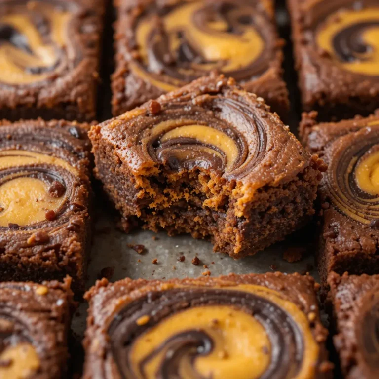 Chocolate and Pumpkin Brownies