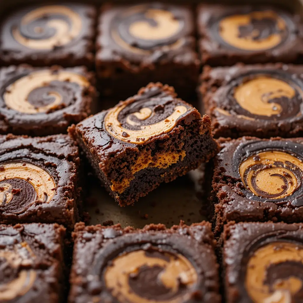 Chocolate and Pumpkin Brownies