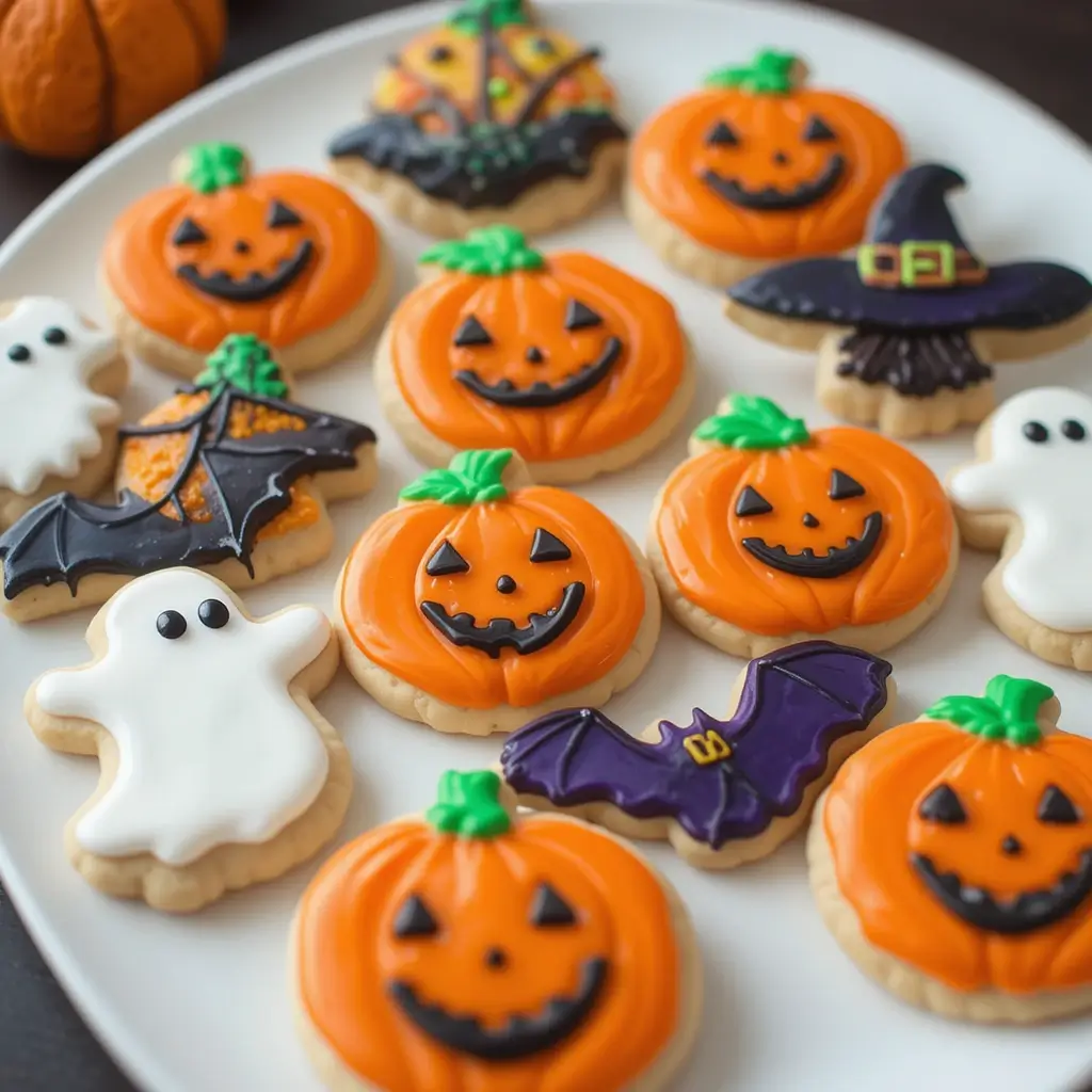 Halloween Cookies Royal Icing