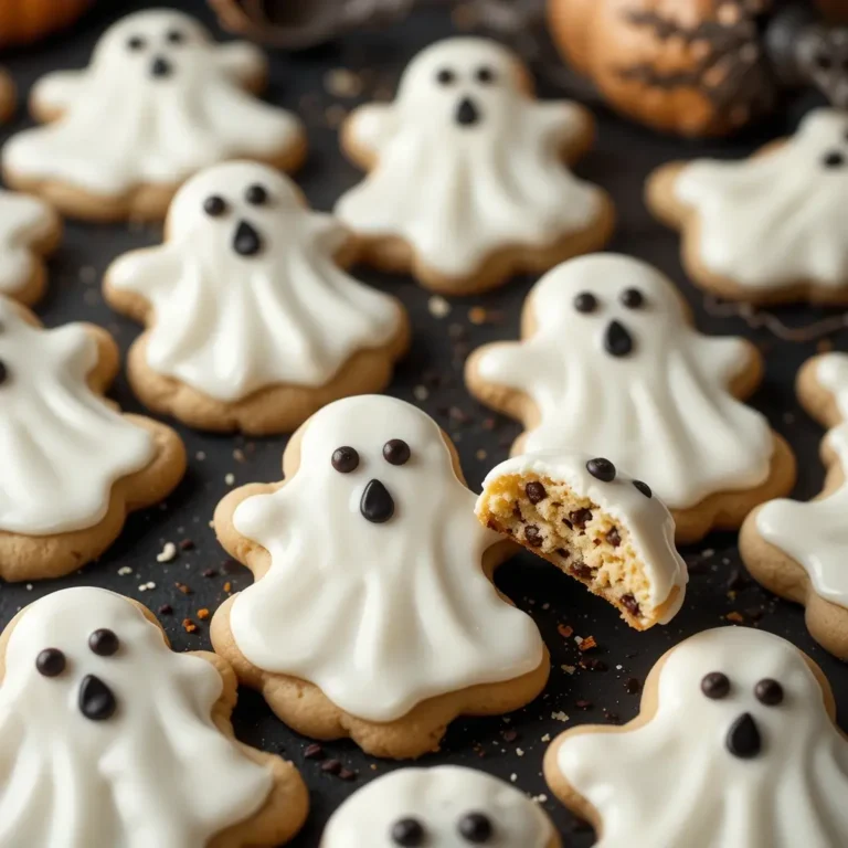 Halloween Ghost Cookies