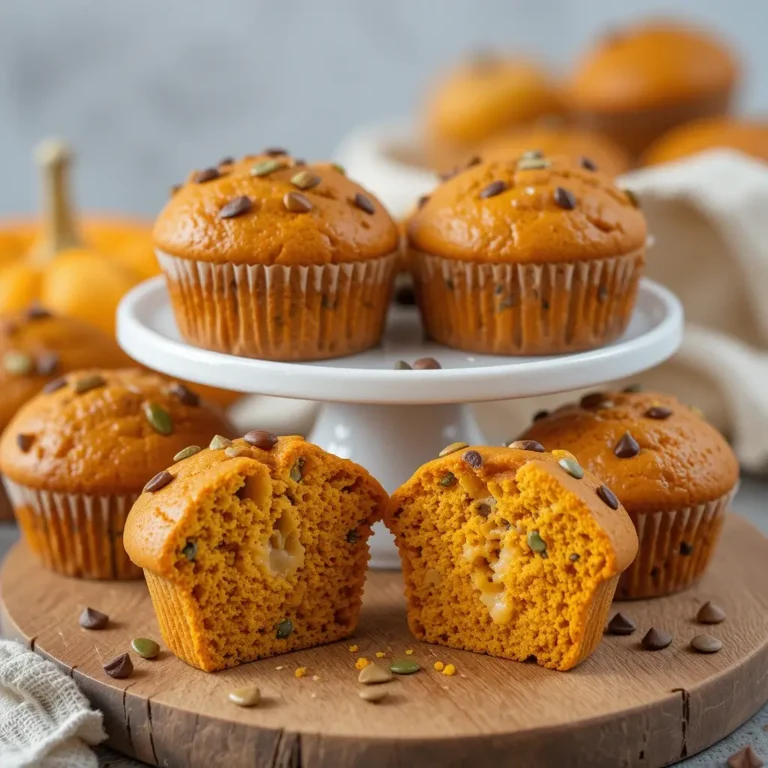 Healthy Pumpkin Muffins With Yogurt