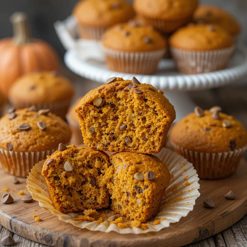 Healthy Pumpkin Muffins With Yogurt