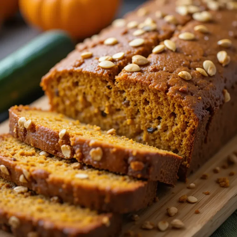 Healthy Pumpkin Zucchini Bread
