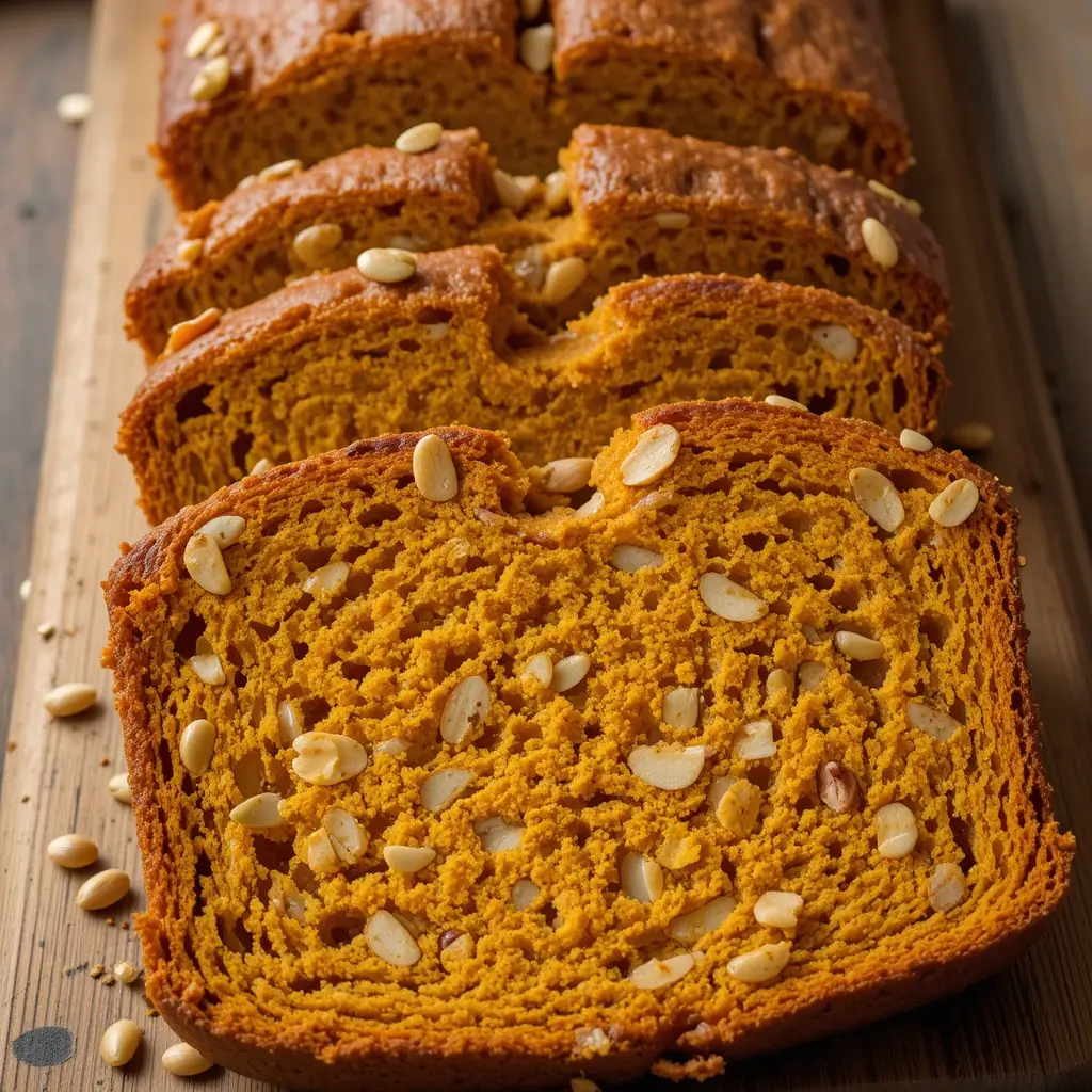Healthy Pumpkin Zucchini Bread
