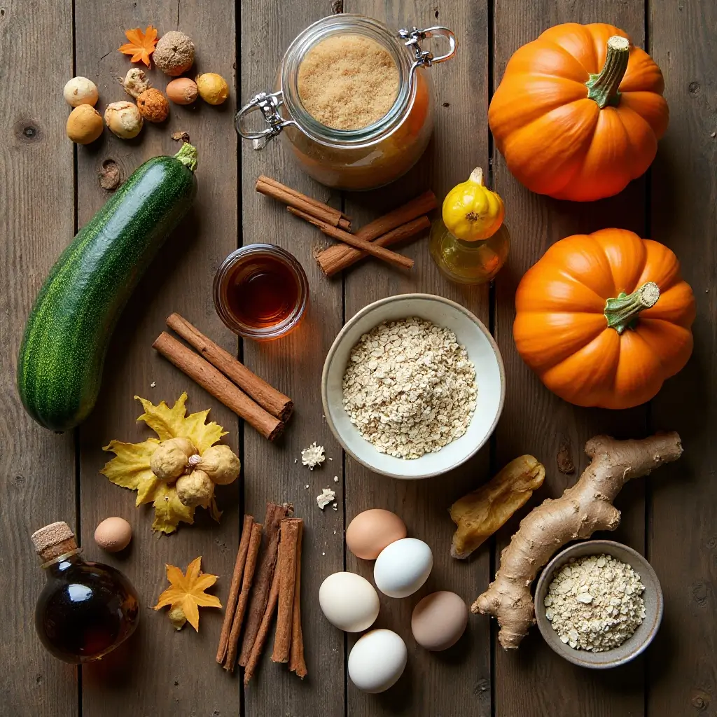 Healthy Pumpkin Zucchini Bread