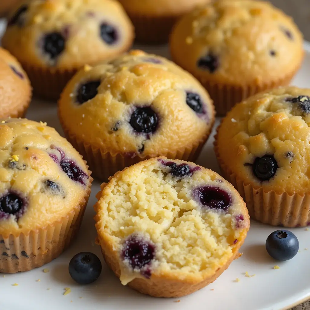 Lemon Blueberry Muffins