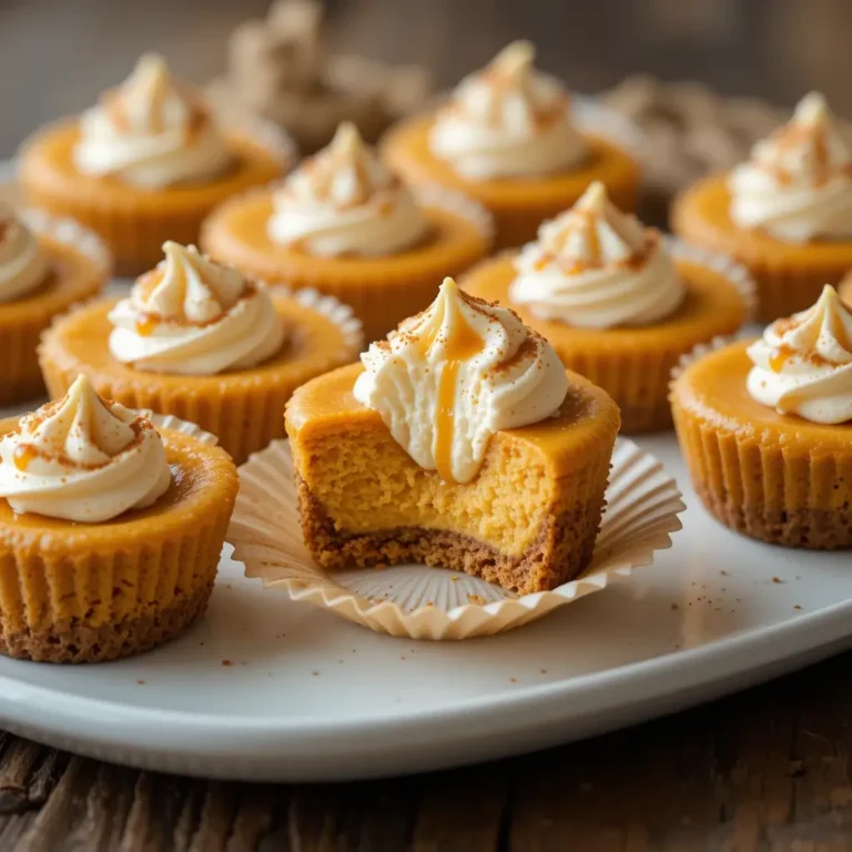 Mini Pumpkin Cheesecake