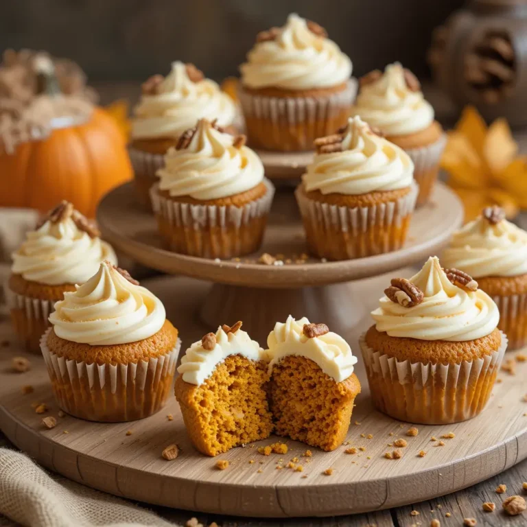 Mini Pumpkin Cupcakes