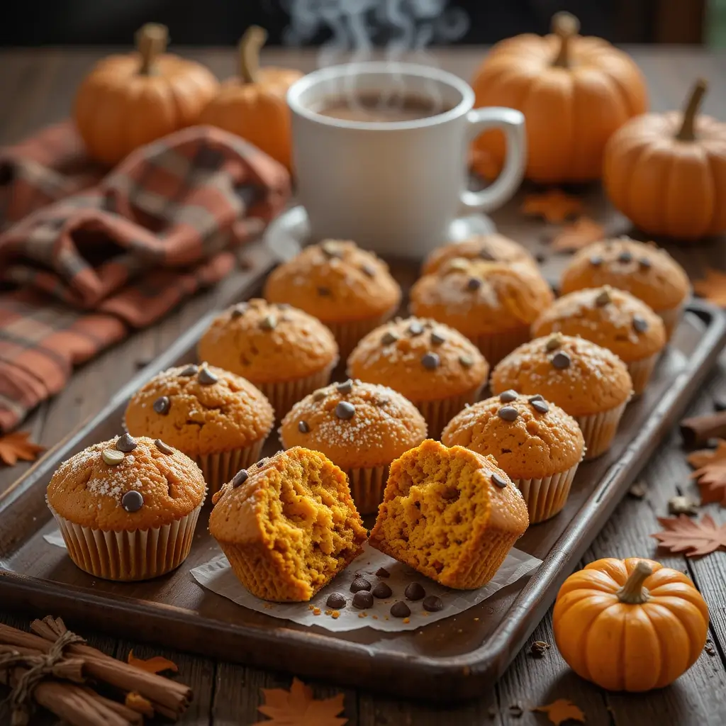 Mini Pumpkin Muffins