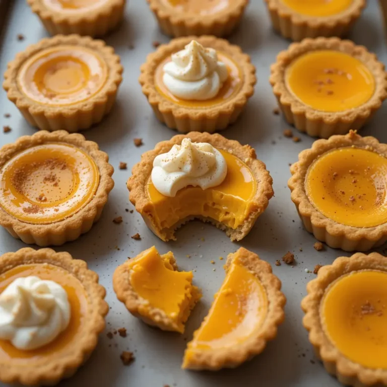 Mini Pumpkin Tarts
