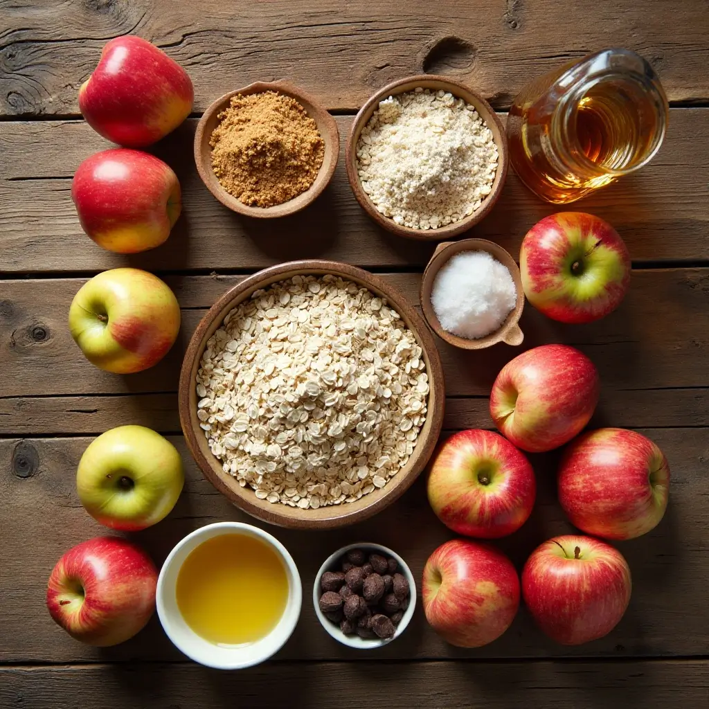 Healthy Oatmeal Apple Cookies