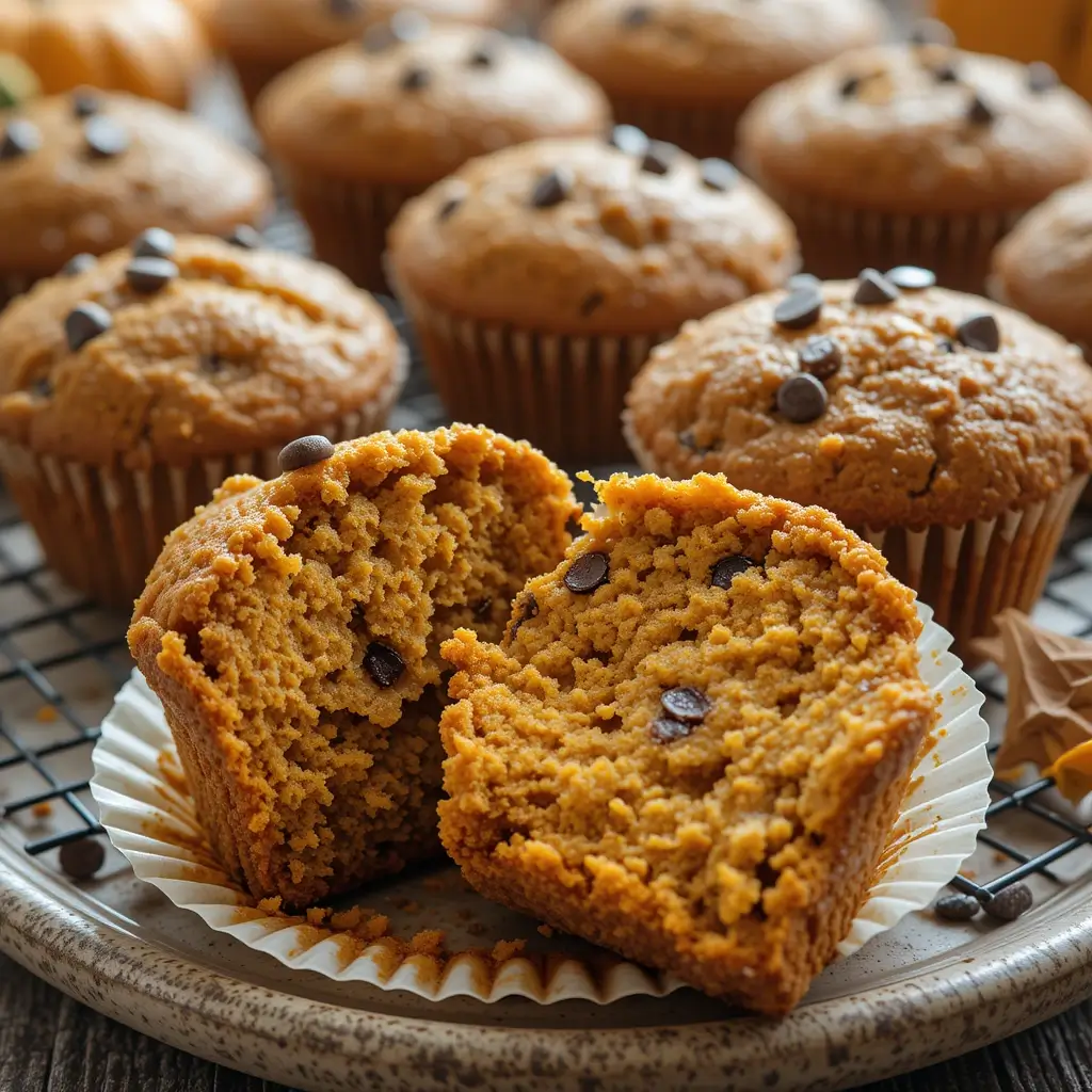 Pumpkin Banana Muffins