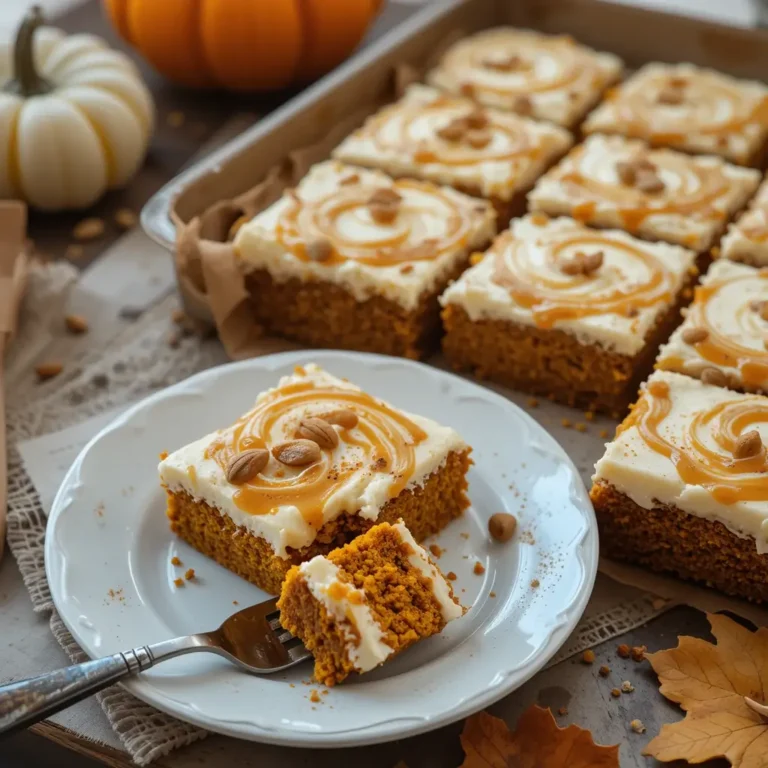Easy Pumpkin Bars Recipe – Only 15 Minutes Prep Time