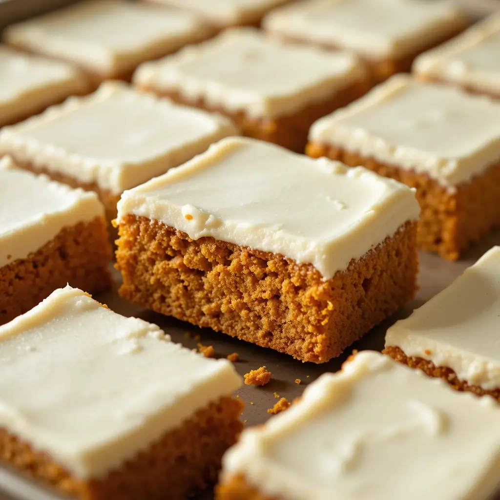 Pumpkin Bars Vegan
