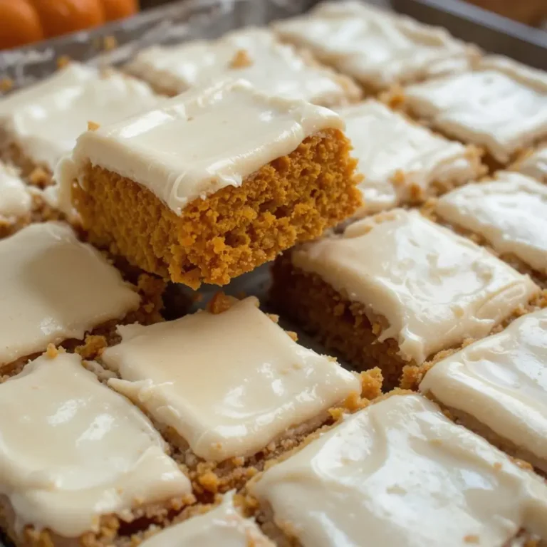 Pumpkin Bars Vegan