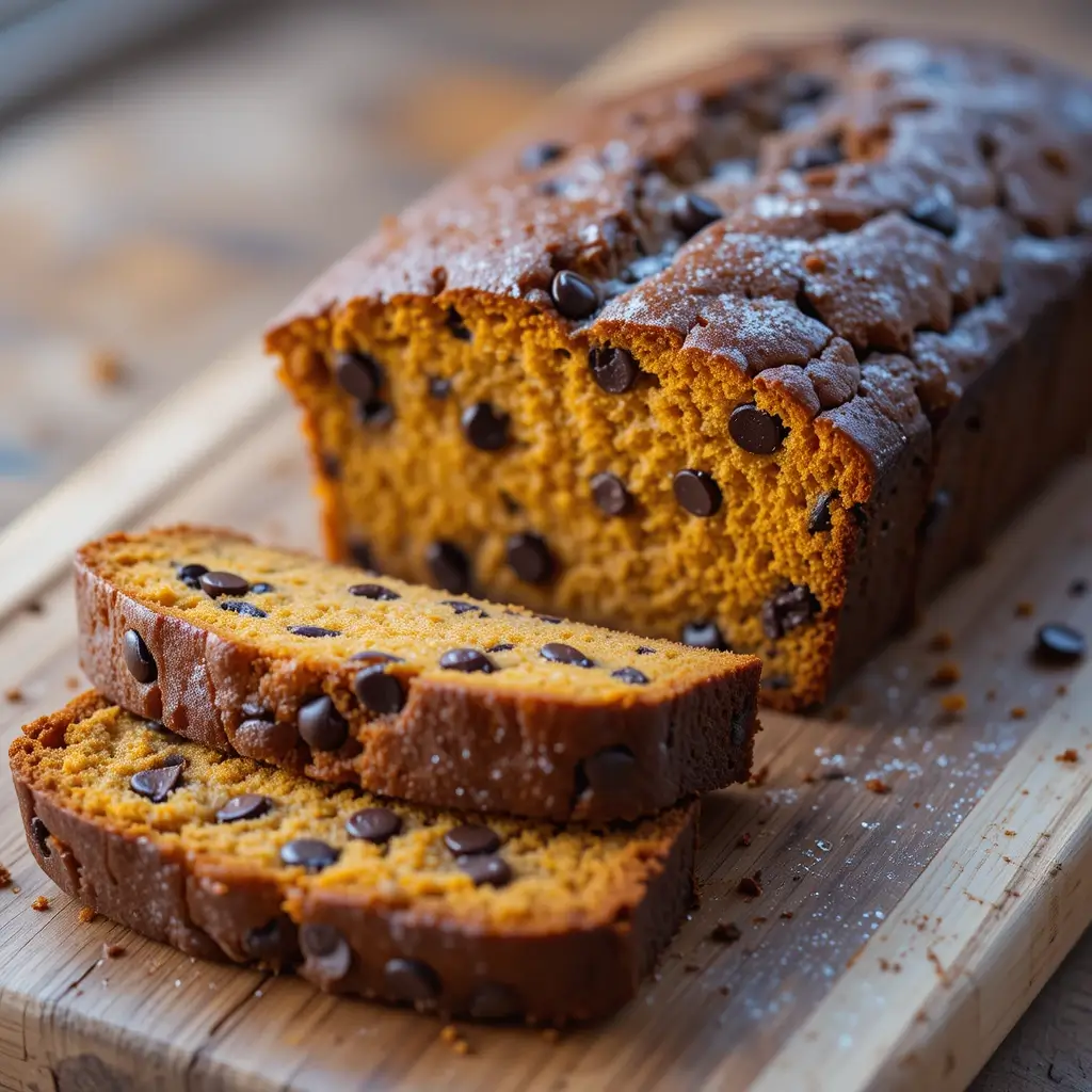 Pumpkin Bread Chocolate Chip