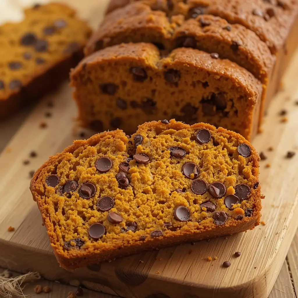 Pumpkin Bread Chocolate Chip