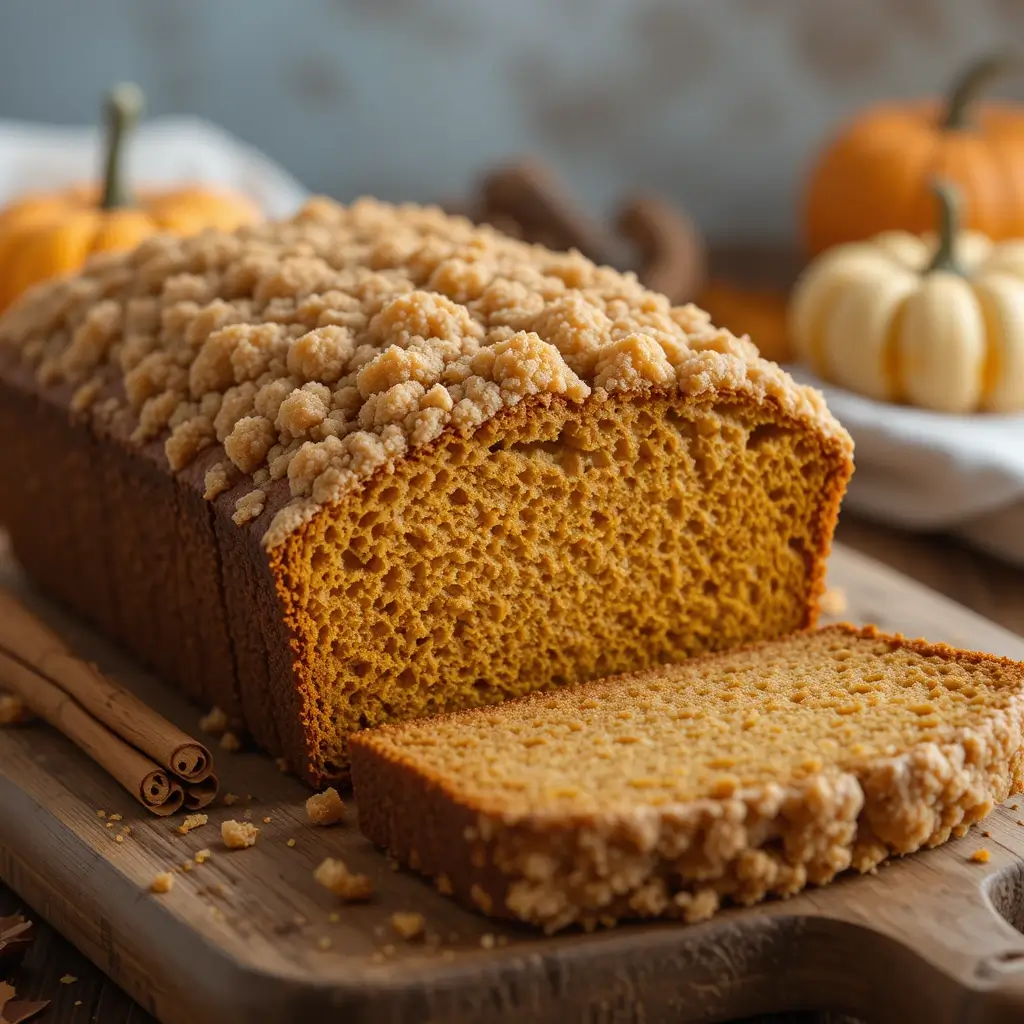 Pumpkin Bread Crumb Topping