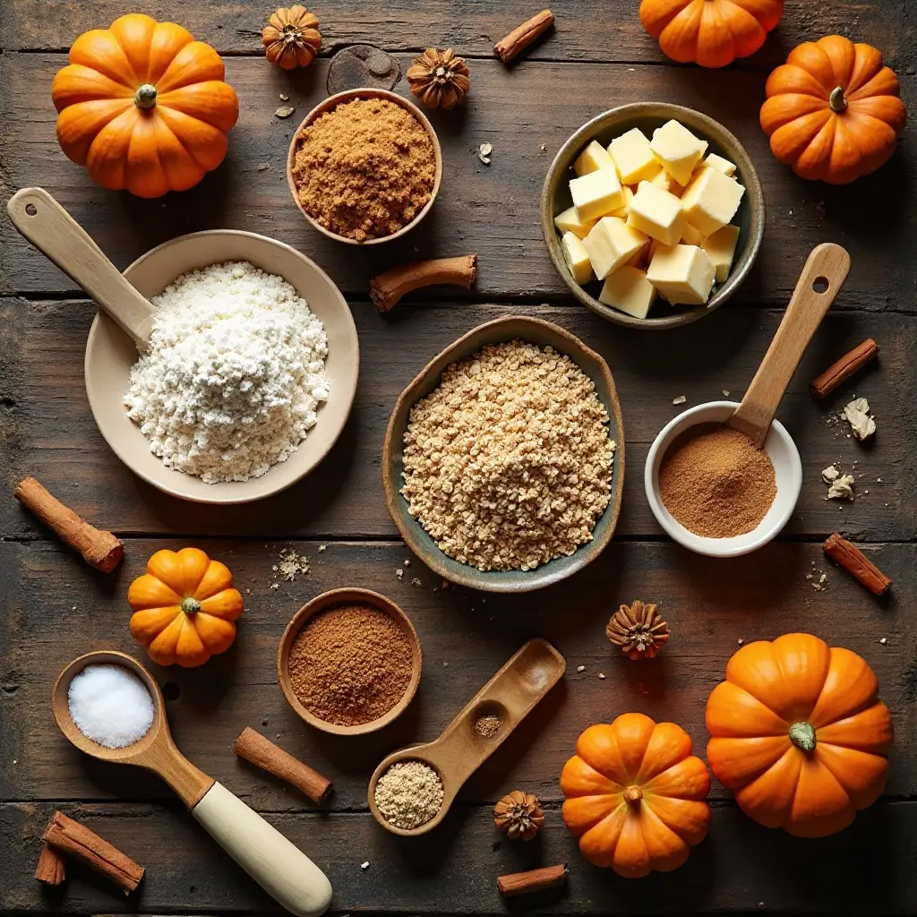 Pumpkin Bread Crumb Topping