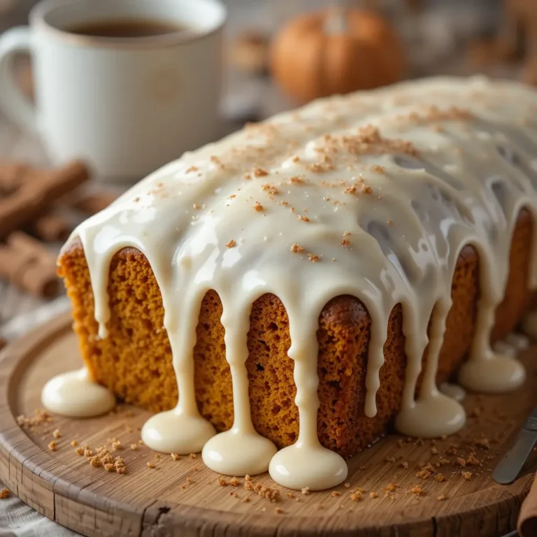 Pumpkin Bread Icing