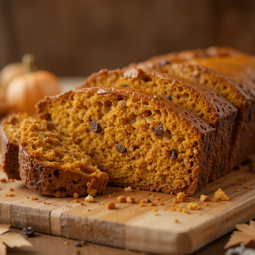 Pumpkin Bread Low Sugar