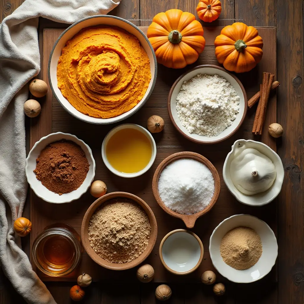 Pumpkin Bread Maple Glaze