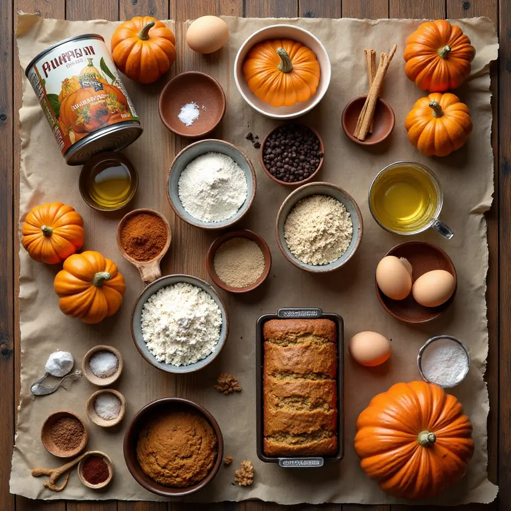 Pumpkin Bread Mini Loaves