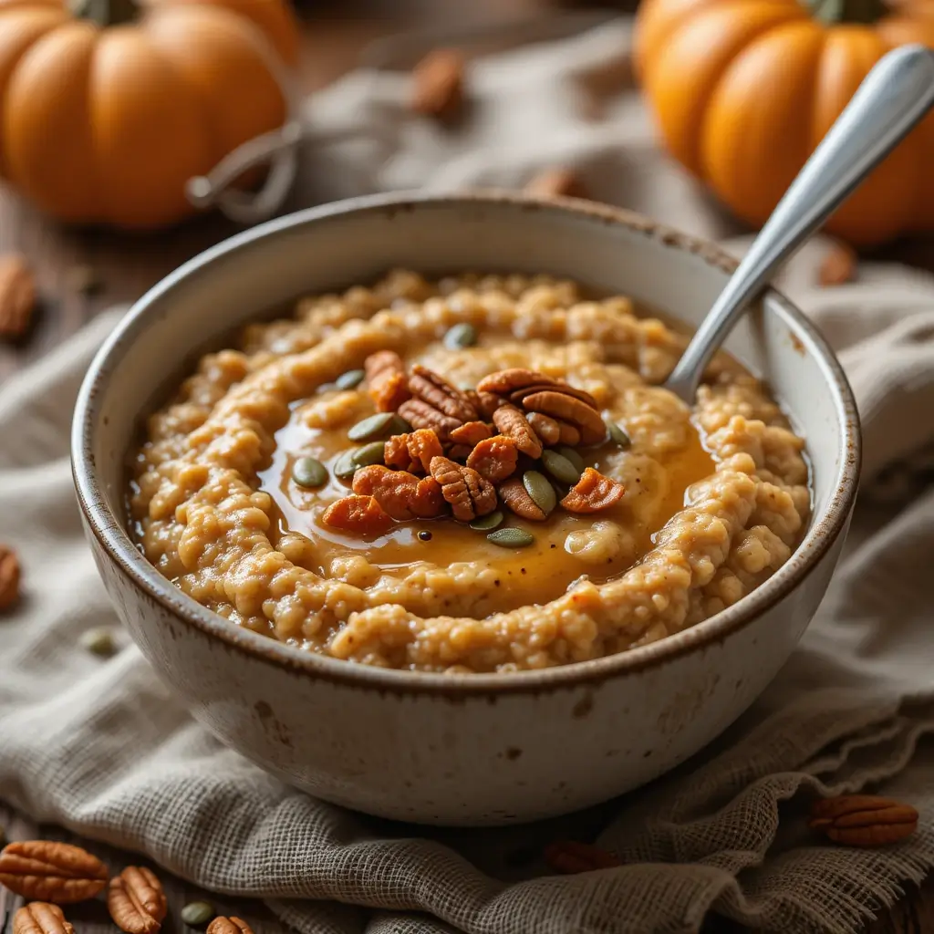 Pumpkin Bread Oatmeal