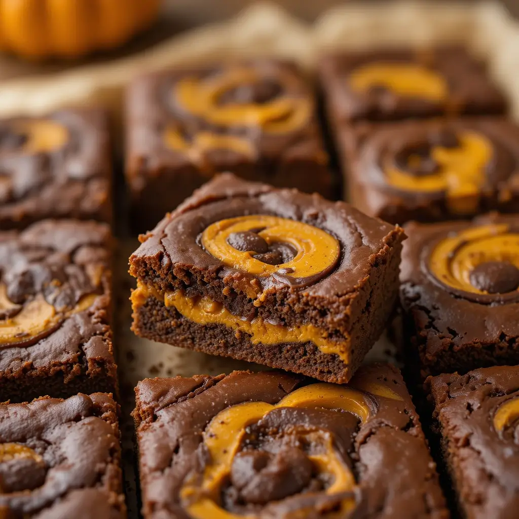 Pumpkin Brownies