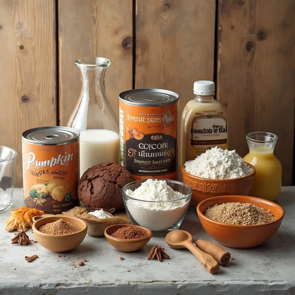 Pumpkin Brownies Vegan