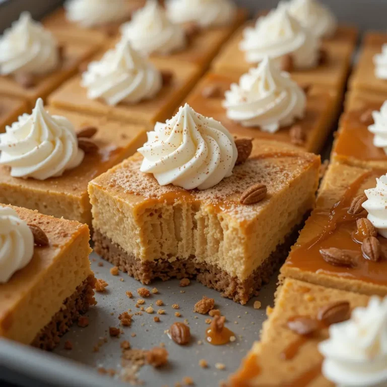Pumpkin Cheesecake Bars