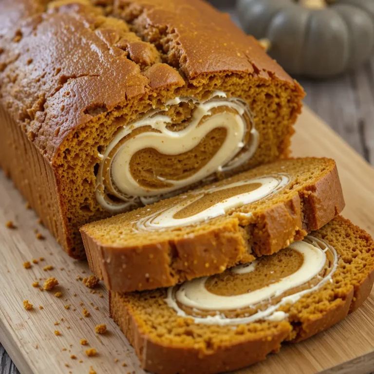 Pumpkin Cheesecake Bread
