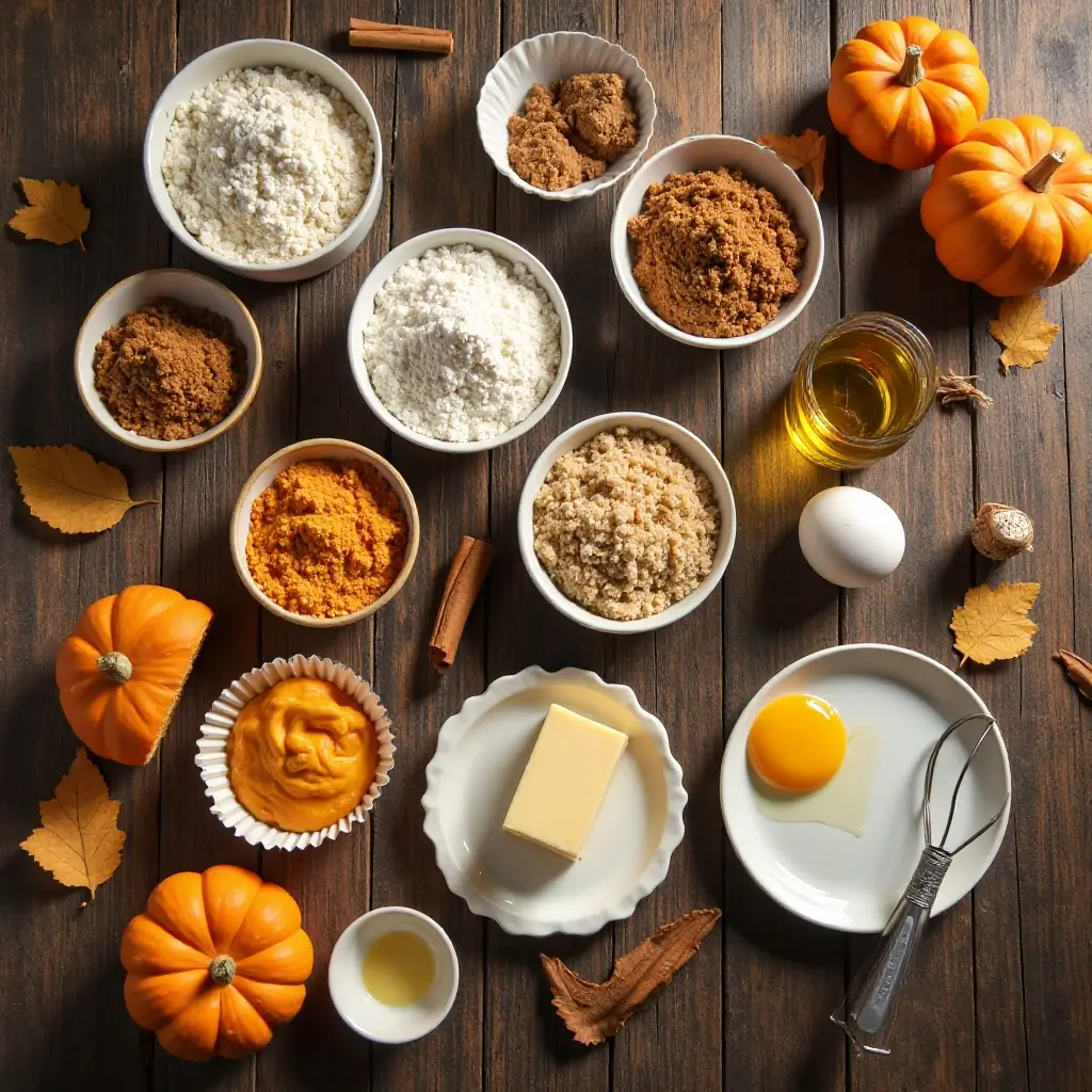 Pumpkin Cheesecake Muffins