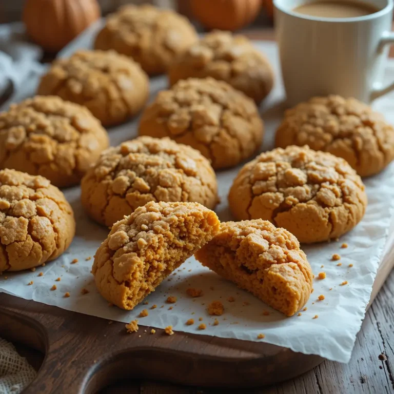 Pumpkin Coffee Cake Cookies