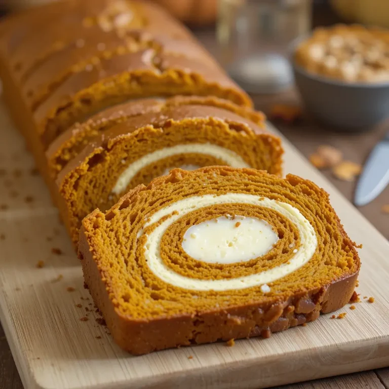 Pumpkin Cream Cheese Bread