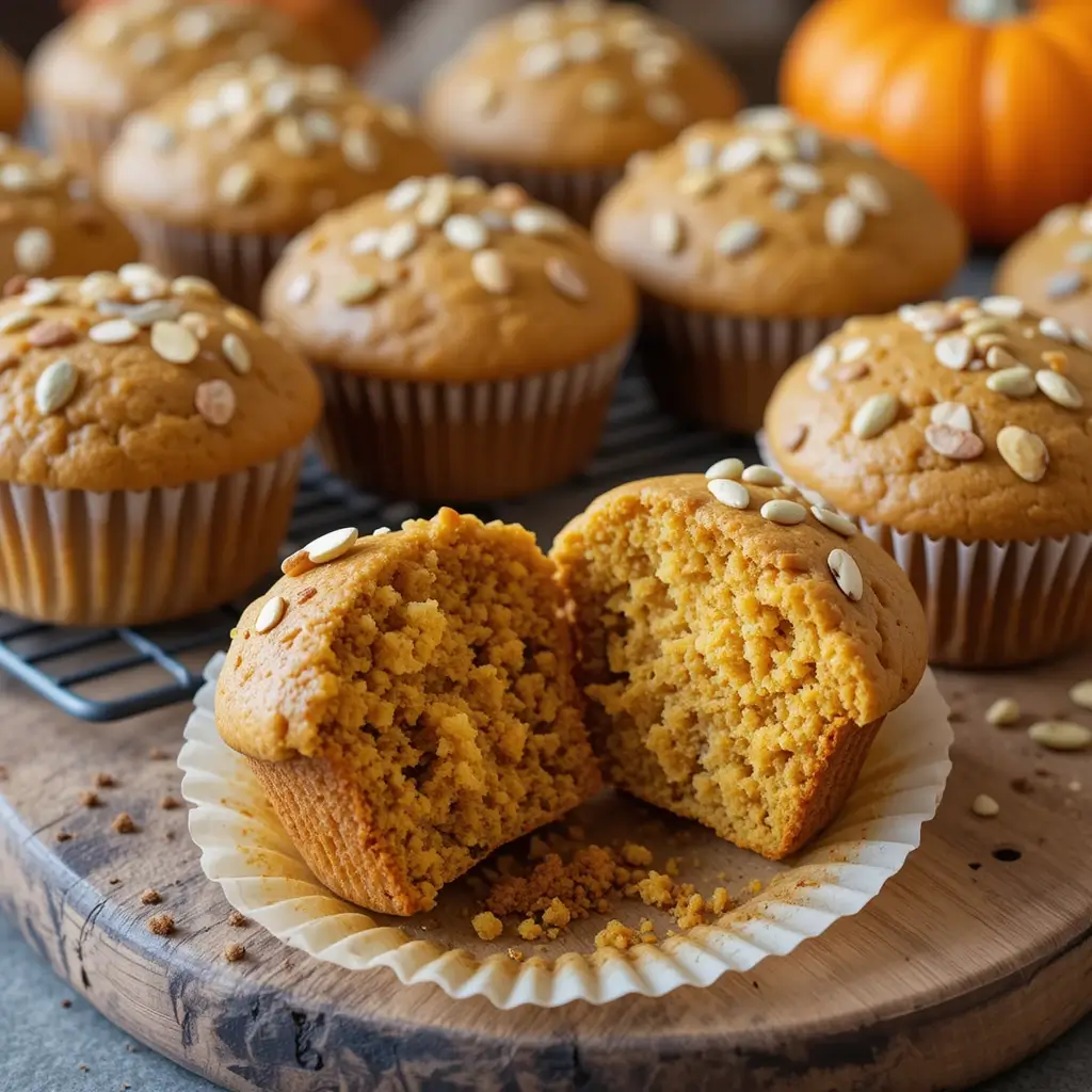 Pumpkin Muffins with Almond Flour