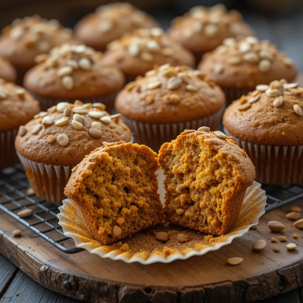 Pumpkin Muffins with Almond Flour
