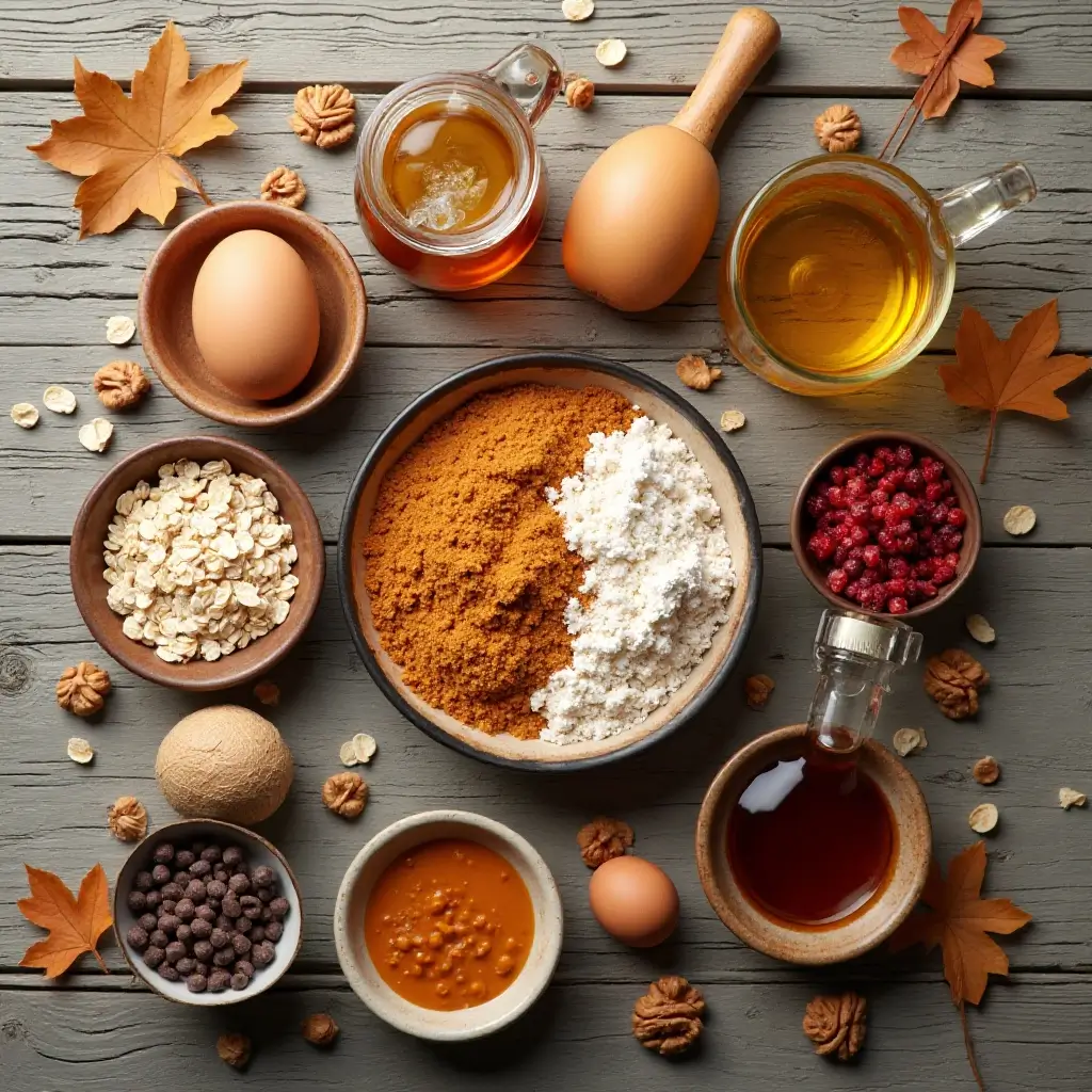 Pumpkin Oatmeal Healthy Cookies