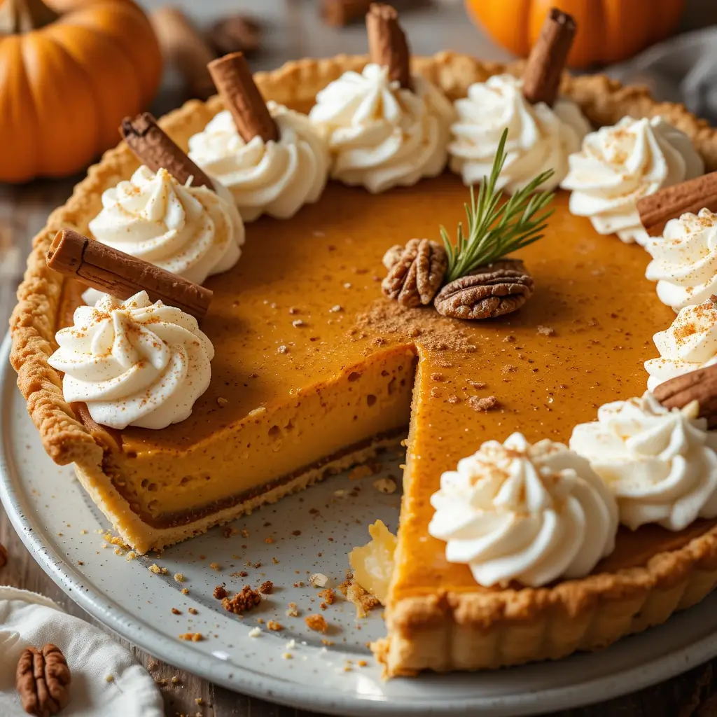 Pumpkin Pie Recipe with Condensed Milk
