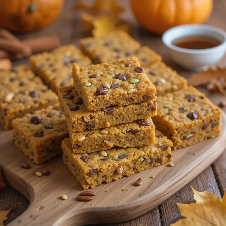 Pumpkin Protein Bars