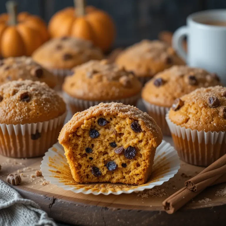Pumpkin Raisin Muffins