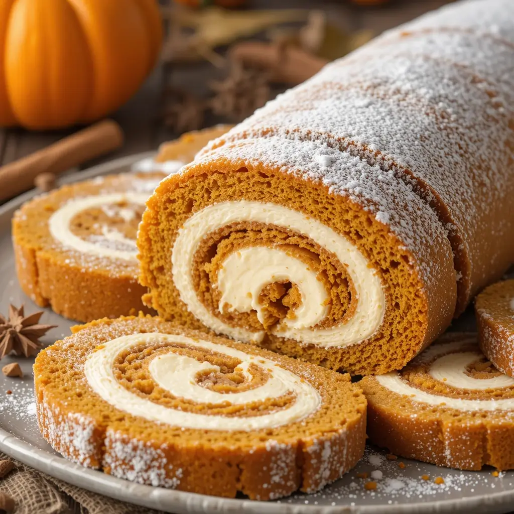 Pumpkin Roll Cream Cheese Filling