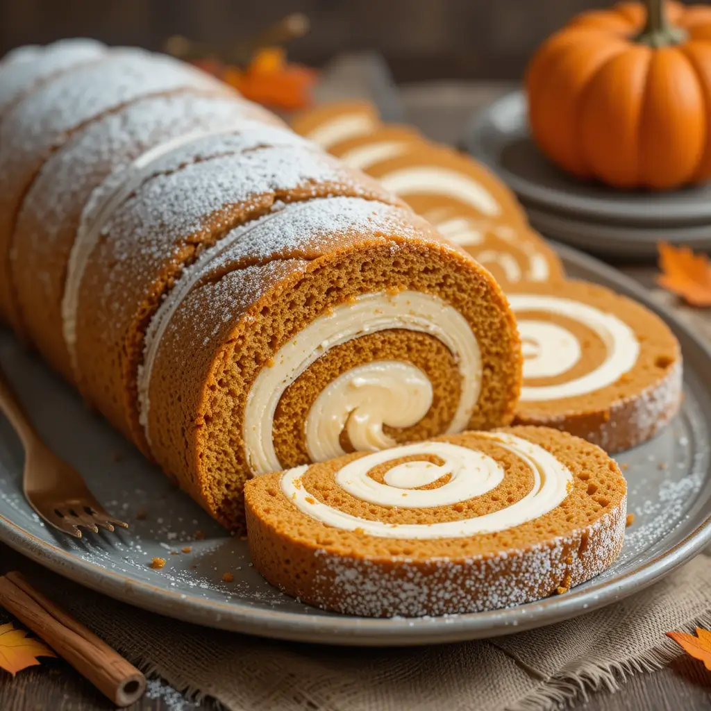 Pumpkin Roll Cream Cheese Filling